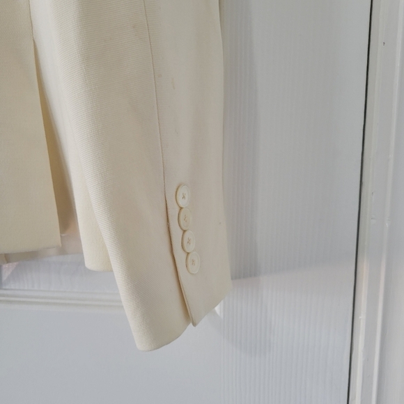 Ralph Lauren Cream Double Breasted Jacket - Picture 10 of 10